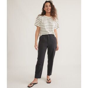 Marine Layer Elle Relaxed Crop Pant Womens Size Small